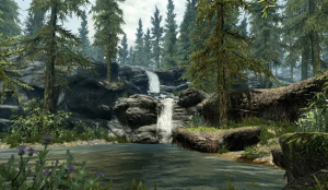 Environment screen from Bethesda's Skyrim