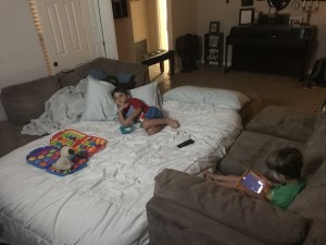 Before the power goes out.