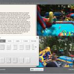 Customizing page layout.
