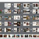 Page Management screen lets you drag pages around.
